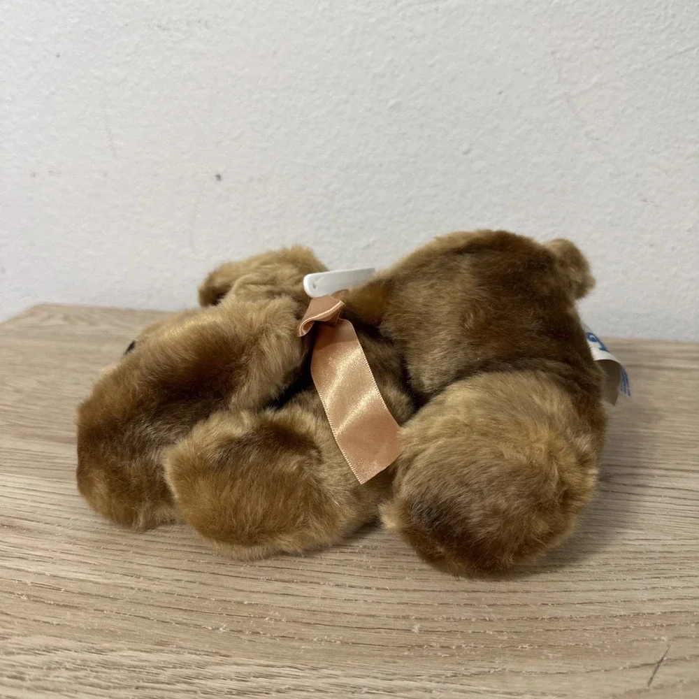 Kids Of America Hound Dog Puppy Light Brown Beige Soft Stuffed 10